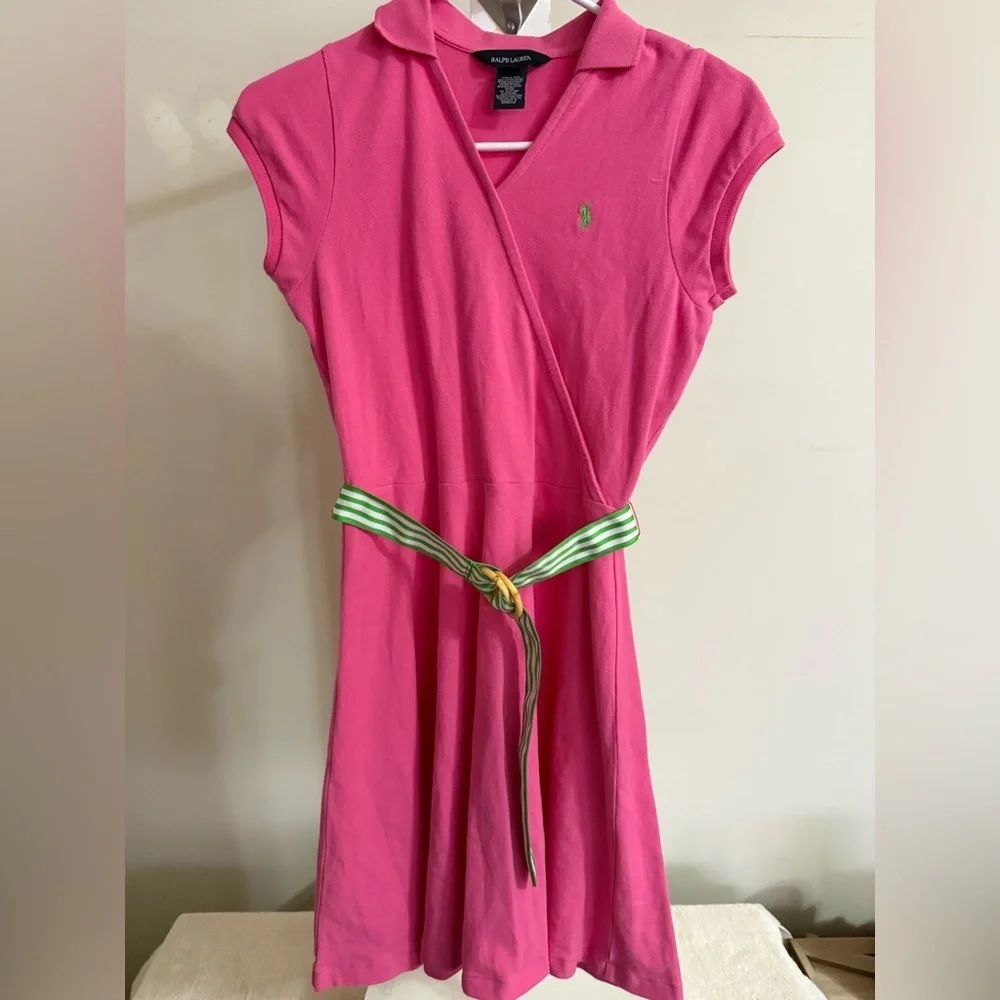 Ralph Lauren Belted Polo Dress